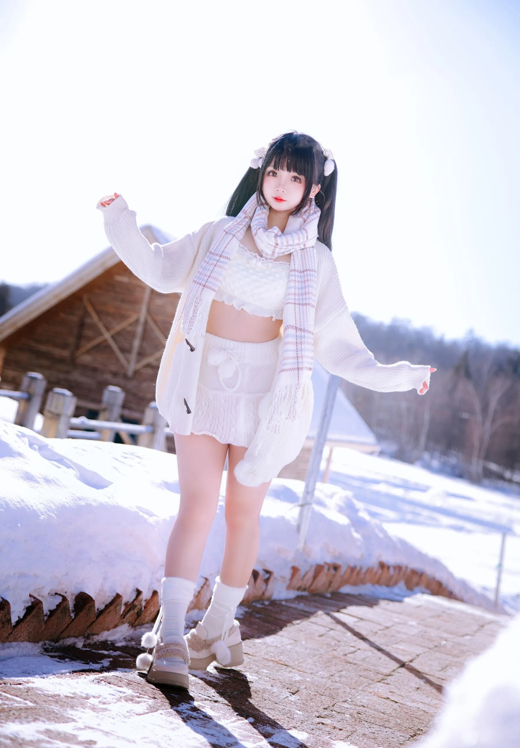 日奈娇 – NO.74 雪地少女 [91P]插图7